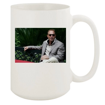 Kevin Costner 15oz White Mug