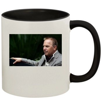 Kevin Costner 11oz Colored Inner & Handle Mug