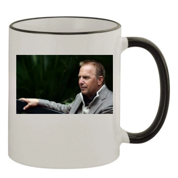 Kevin Costner 11oz Colored Rim & Handle Mug