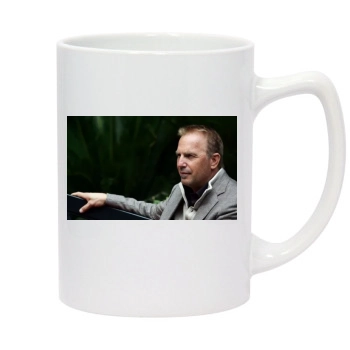 Kevin Costner 14oz White Statesman Mug