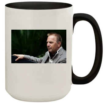 Kevin Costner 15oz Colored Inner & Handle Mug