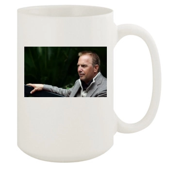 Kevin Costner 15oz White Mug