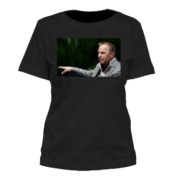 Kevin Costner Women's Cut T-Shirt