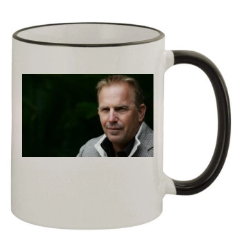 Kevin Costner 11oz Colored Rim & Handle Mug