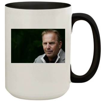 Kevin Costner 15oz Colored Inner & Handle Mug