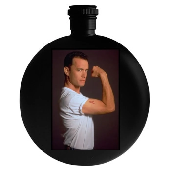 Tom Hanks Round Flask