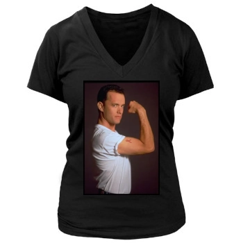 Tom Hanks Women's Deep V-Neck TShirt