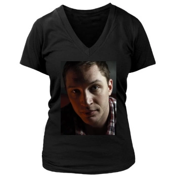 Tom Hardy Women's Deep V-Neck TShirt