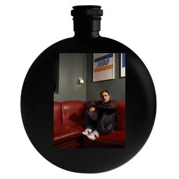 Tom Hardy Round Flask