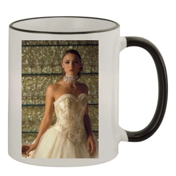 Samaire Armstrong 11oz Colored Rim & Handle Mug