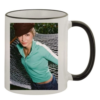 Samaire Armstrong 11oz Colored Rim & Handle Mug