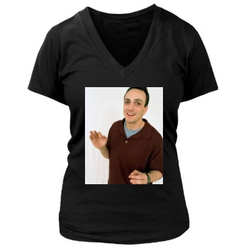 Hank Azaria Women's Deep V-Neck TShirt