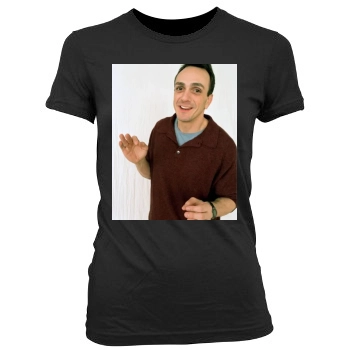 Hank Azaria Women's Junior Cut Crewneck T-Shirt