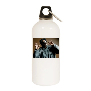 Snoop Dogg White Water Bottle With Carabiner