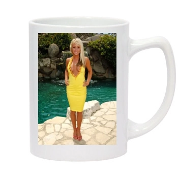 Sara Jean Underwood 14oz White Statesman Mug