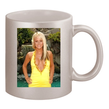 Sara Jean Underwood 11oz Metallic Silver Mug