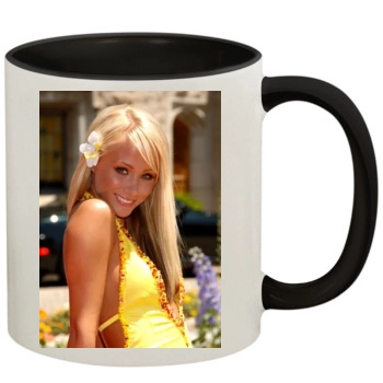 Sara Jean Underwood 11oz Colored Inner & Handle Mug