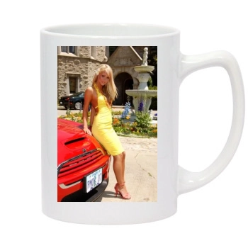 Sara Jean Underwood 14oz White Statesman Mug