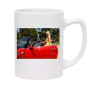 Sara Jean Underwood 14oz White Statesman Mug