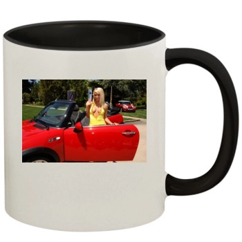 Sara Jean Underwood 11oz Colored Inner & Handle Mug