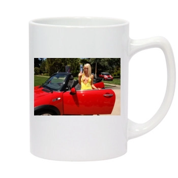 Sara Jean Underwood 14oz White Statesman Mug