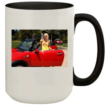 Sara Jean Underwood 15oz Colored Inner & Handle Mug