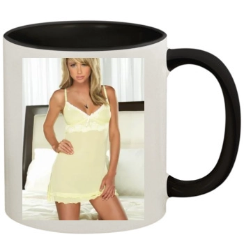 Sara Jean Underwood 11oz Colored Inner & Handle Mug