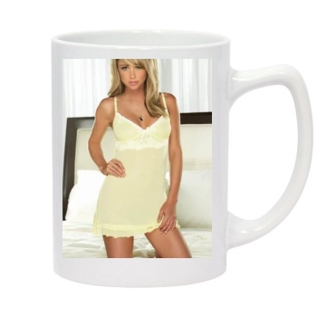 Sara Jean Underwood 14oz White Statesman Mug