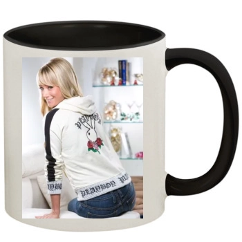 Sara Jean Underwood 11oz Colored Inner & Handle Mug