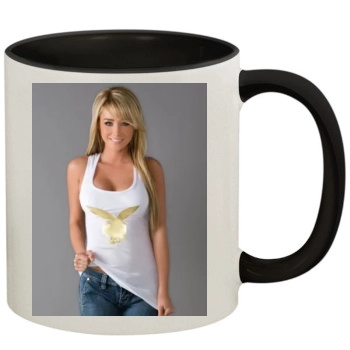 Sara Jean Underwood 11oz Colored Inner & Handle Mug