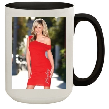 Sara Jean Underwood 15oz Colored Inner & Handle Mug