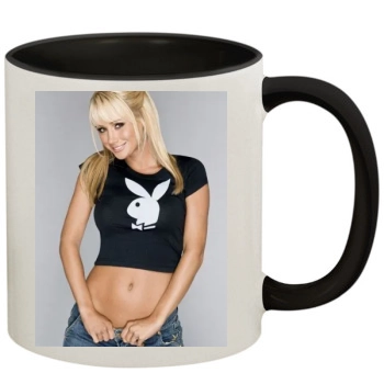 Sara Jean Underwood 11oz Colored Inner & Handle Mug