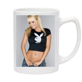 Sara Jean Underwood 14oz White Statesman Mug