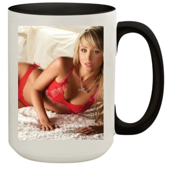 Sara Jean Underwood 15oz Colored Inner & Handle Mug