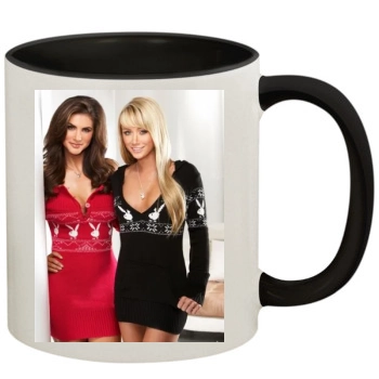 Sara Jean Underwood 11oz Colored Inner & Handle Mug