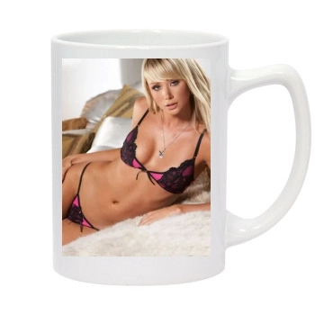 Sara Jean Underwood 14oz White Statesman Mug