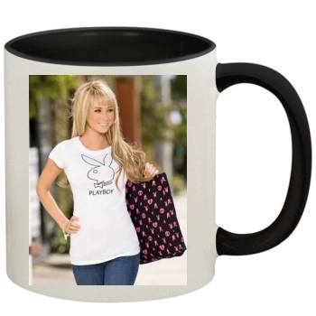 Sara Jean Underwood 11oz Colored Inner & Handle Mug