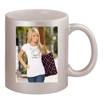 Sara Jean Underwood 11oz Metallic Silver Mug