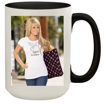 Sara Jean Underwood 15oz Colored Inner & Handle Mug