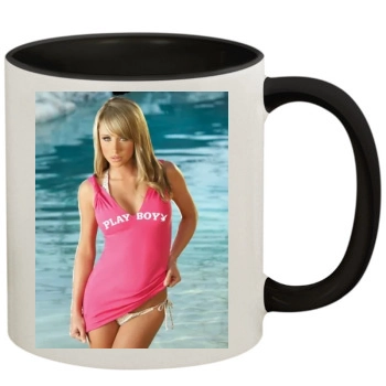 Sara Jean Underwood 11oz Colored Inner & Handle Mug