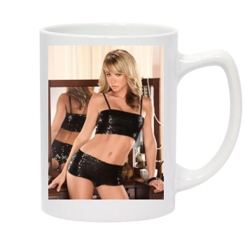 Sara Jean Underwood 14oz White Statesman Mug