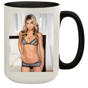 Sara Jean Underwood 15oz Colored Inner & Handle Mug