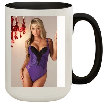 Sara Jean Underwood 15oz Colored Inner & Handle Mug