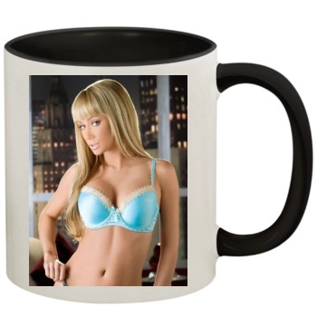 Sara Jean Underwood 11oz Colored Inner & Handle Mug