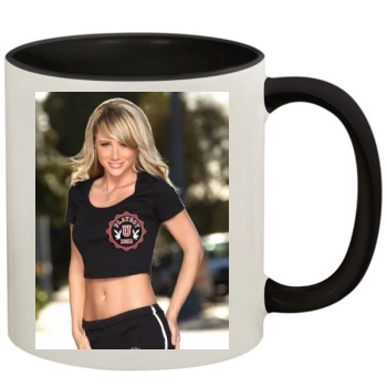 Sara Jean Underwood 11oz Colored Inner & Handle Mug