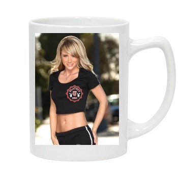 Sara Jean Underwood 14oz White Statesman Mug