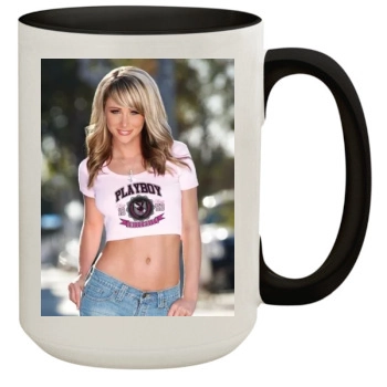 Sara Jean Underwood 15oz Colored Inner & Handle Mug