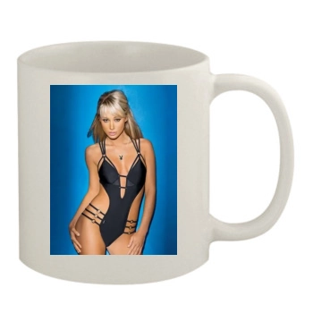 Sara Jean Underwood 11oz White Mug