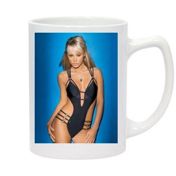 Sara Jean Underwood 14oz White Statesman Mug