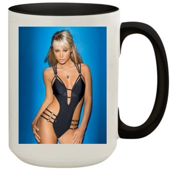 Sara Jean Underwood 15oz Colored Inner & Handle Mug